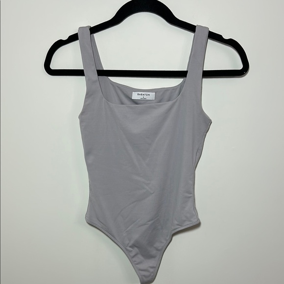 Babaton Tops - Babaton Gray Bodysuit